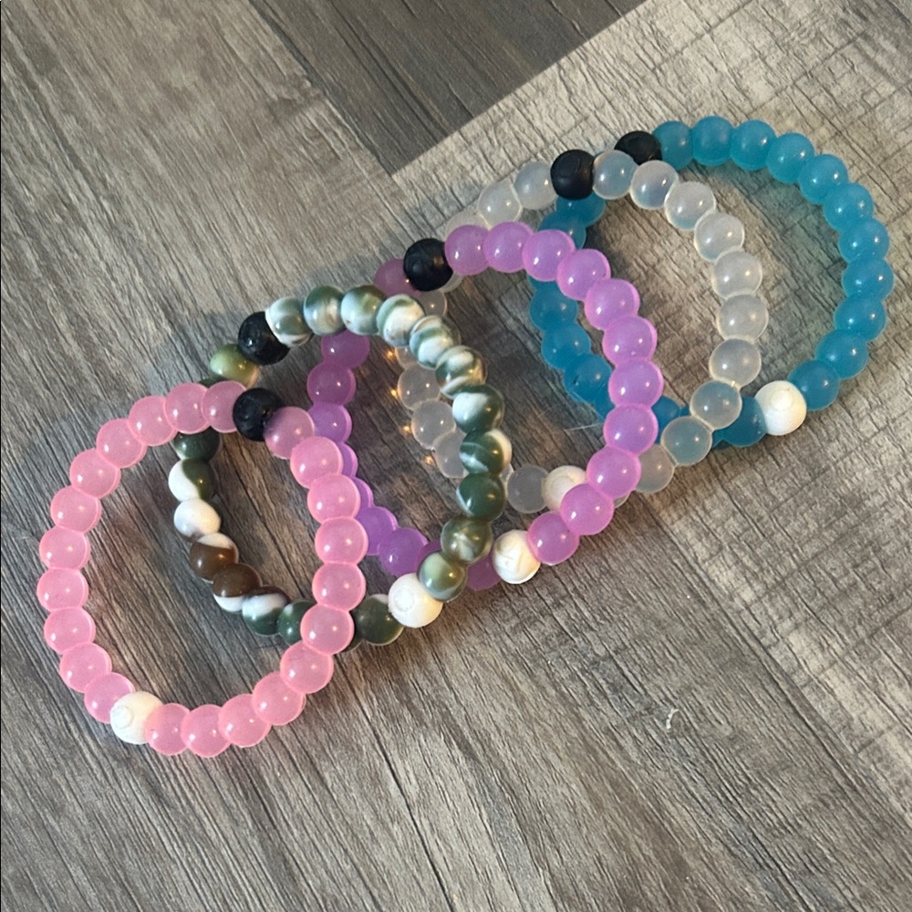 Lokai Colorful Beaded Bracelets Set